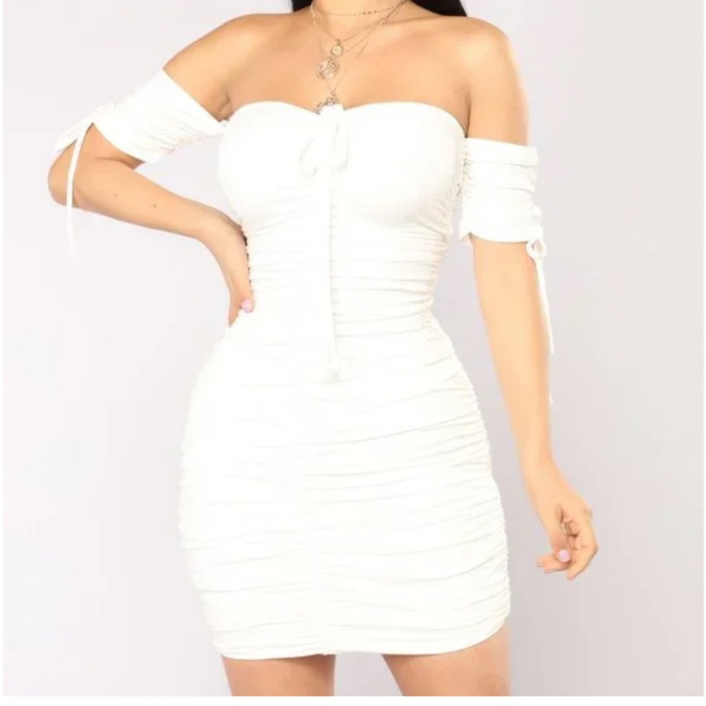 Sanya Ruched Dress. Small